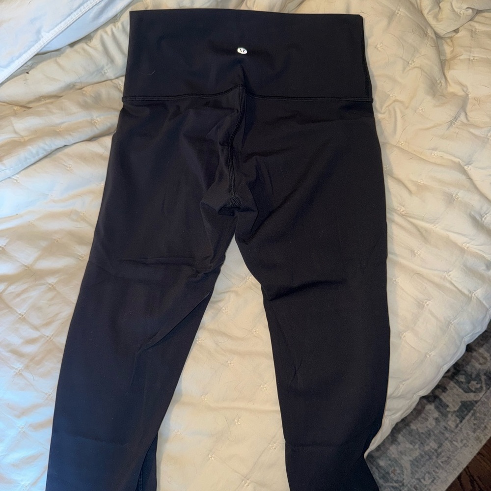 lululemon athletica Women’s Black High-Rise crop Leggings